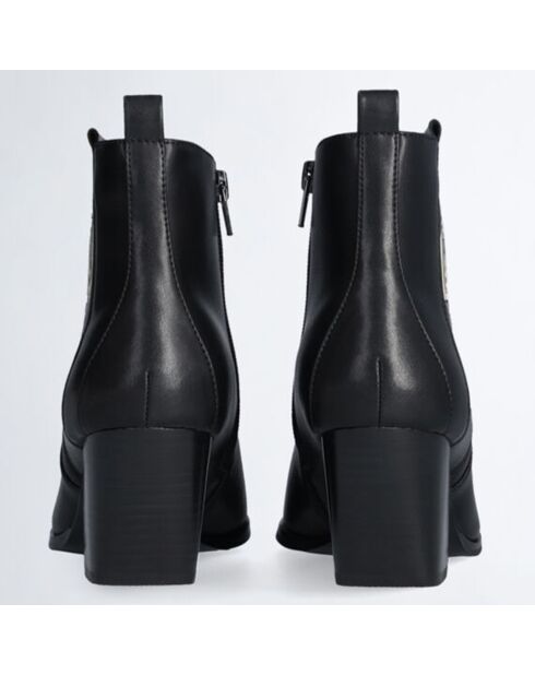 Bottines Belinda en Cuir noires