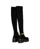 Bottes Carrie  noires - Talon 6 cm