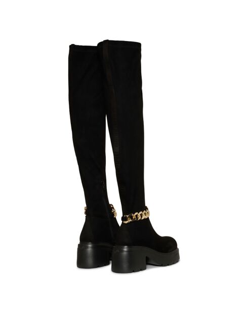 Bottes Carrie  noires - Talon 6 cm