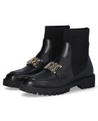 Mocassins Cora en Cuir noirs - Talon 4.5 cm