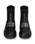 Mocassins Cora en Cuir noirs - Talon 4.5 cm