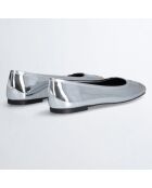 Ballerines Dafne en Cuir argentées