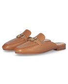 Mules Emel en Cuir noisette
