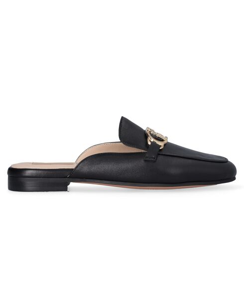 Mules Emel en Cuir noires