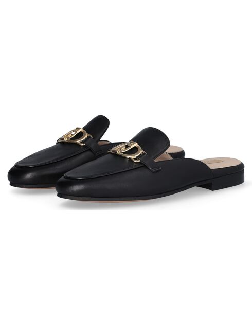 Mules Emel en Cuir noires