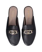 Mules Emel en Cuir noires