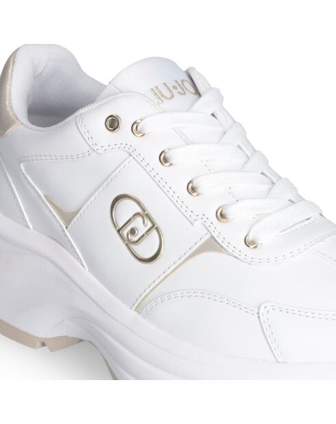 Sneakers Eva en Cuir blanches