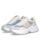 Sneakers Eva en Cuir denim