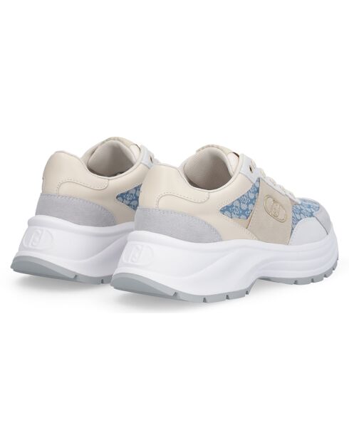 Sneakers Eva en Cuir denim