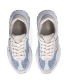 Sneakers Eva en Cuir denim