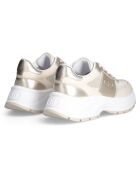 Sneakers Eva en Cuir ivoire