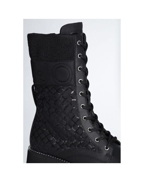 Boots Flair  noires - Talon 5.5 cm