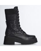 Boots Flair  noires - Talon 5.5 cm