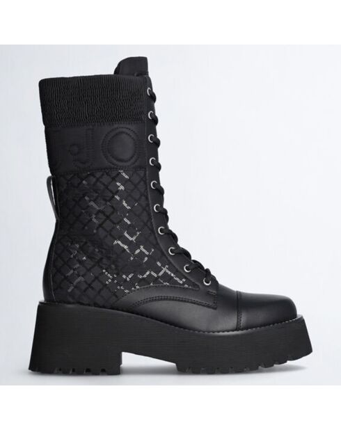 Boots Flair  noires - Talon 5.5 cm