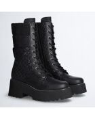 Boots Flair  noires - Talon 5.5 cm