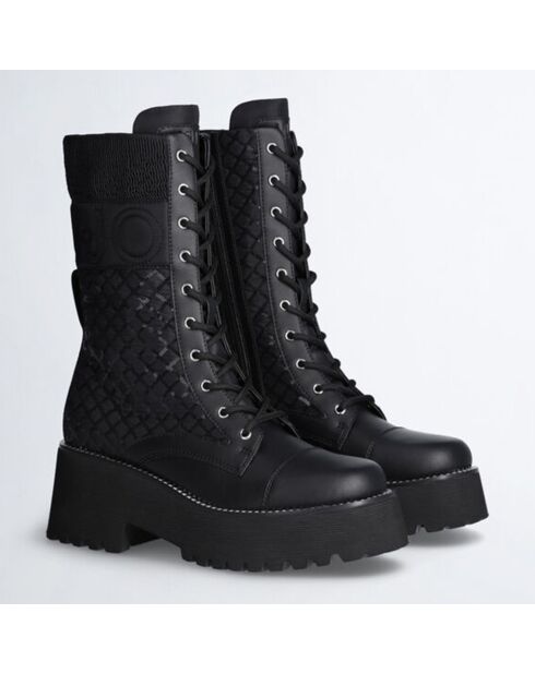 Boots Flair  noires - Talon 5.5 cm