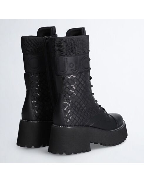 Boots Flair  noires - Talon 5.5 cm