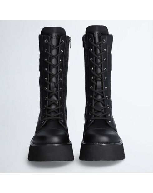 Boots Flair  noires - Talon 5.5 cm