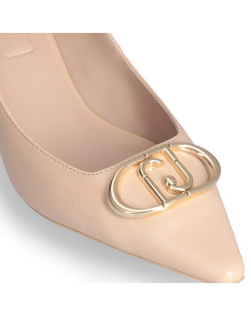 Escarpins Gemy en Cuir naturel