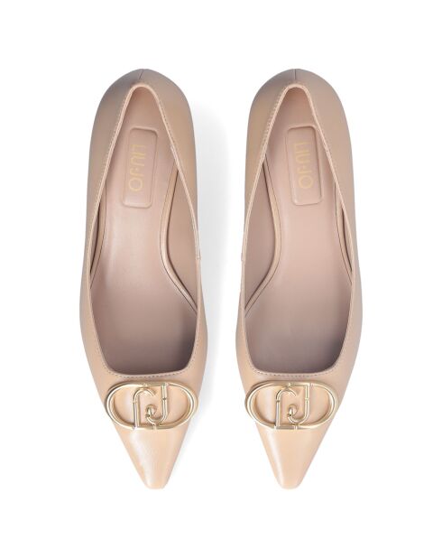 Escarpins Gemy en Cuir naturel