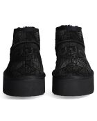 Boots Jane en Cuir noires
