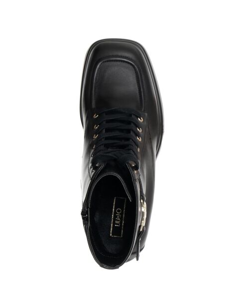 Bottines Lolo en Cuir noires