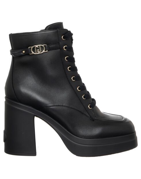 Bottines Lolo en Cuir noires