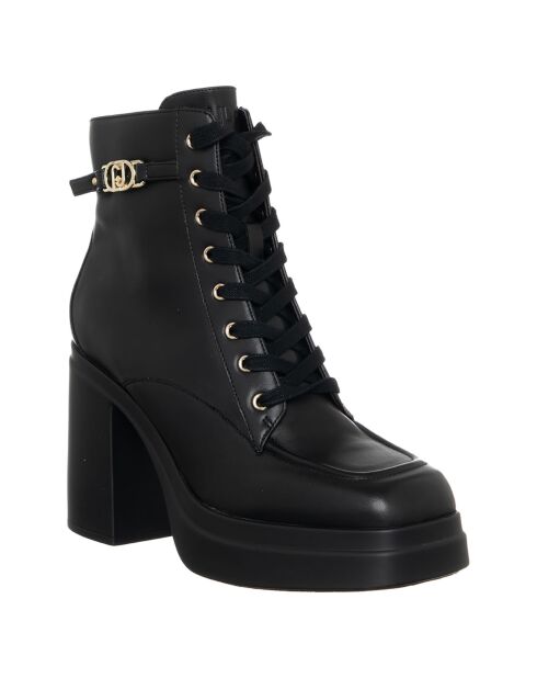 Bottines Lolo en Cuir noires