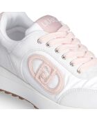 Sneakers Lolo en Cuir roses
