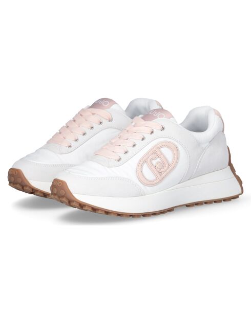 Sneakers Lolo en Cuir roses