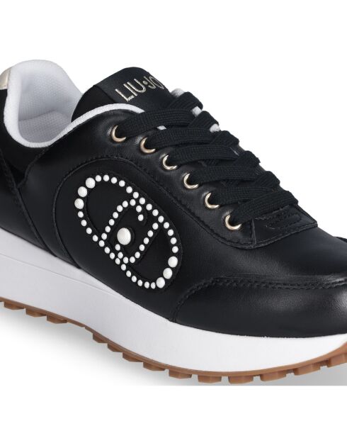 Sneakers Lolo en Cuir noires