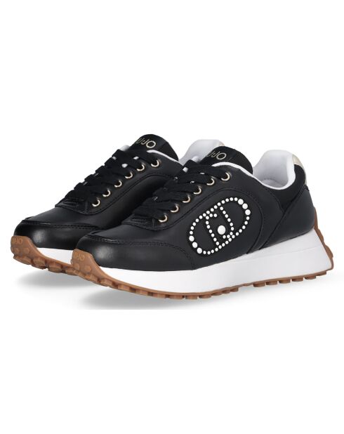 Sneakers Lolo en Cuir noires