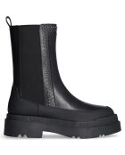 Bottines Love en Cuir noires