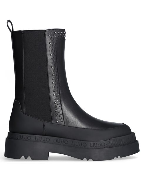 Bottines Love en Cuir noires