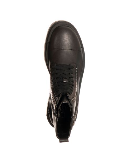 Bottines Love en Cuir noires