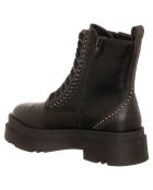 Bottines Love en Cuir noires