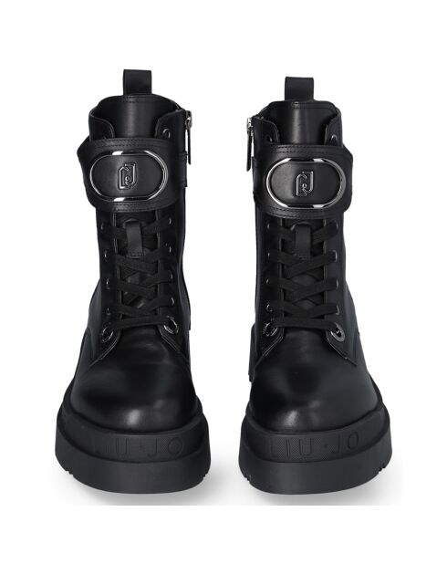 Bottines Love en Cuir noires