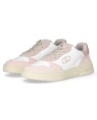 Sneakers Me en Cuir peche