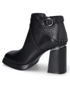 Bottines Nana en Cuir noires