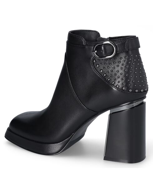 Bottines Nana en Cuir noires