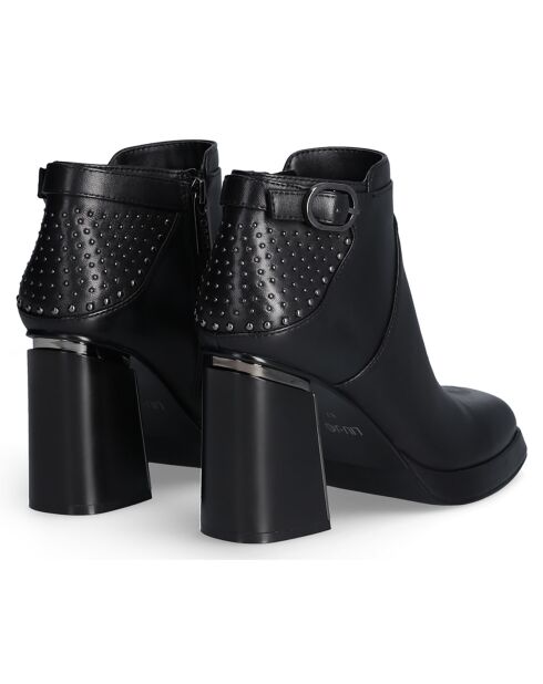 Bottines Nana en Cuir noires