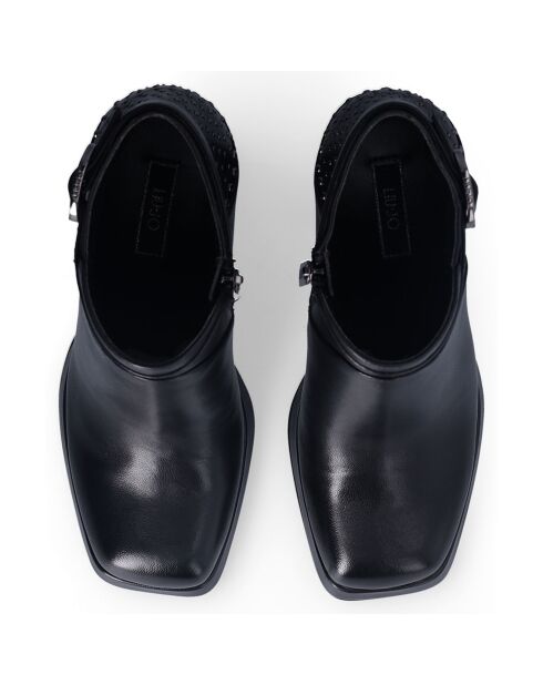Bottines Nana en Cuir noires