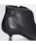 Bottines Sandie en Cuir noires