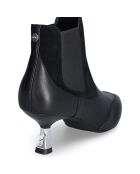 Bottines Sandie en Cuir noires