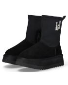 Boots Tia en Cuir noires