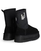 Boots Tia en Cuir noires