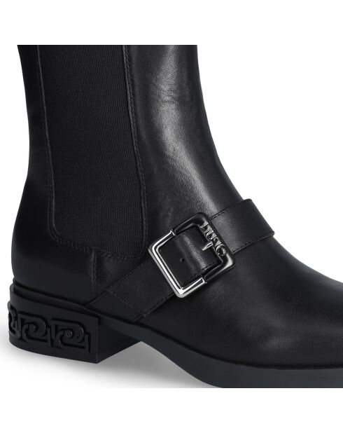 Bottes Yogi en Cuir noires