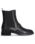 Bottes Yogi en Cuir noires