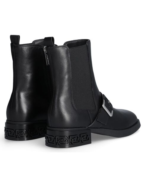 Bottes Yogi en Cuir noires