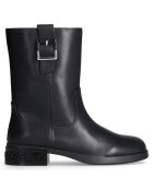 Bottines Yogi en Cuir noires
